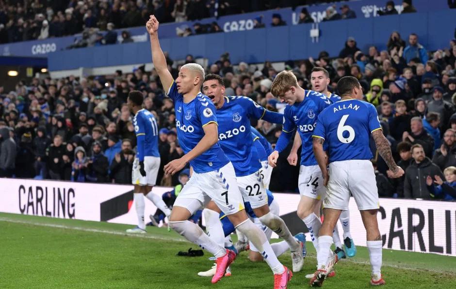 埃弗顿大小比分告捷，三分如此之重