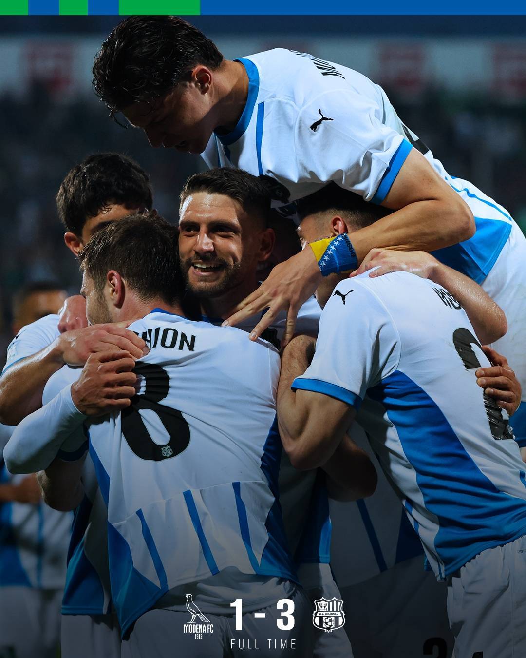 萨索洛表现稳定，球队取得四连胜