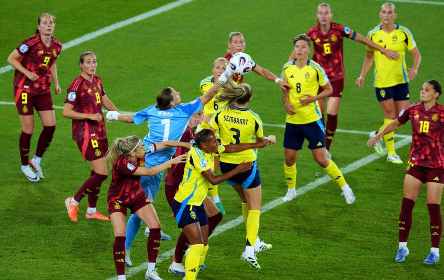 比利时队力克瑞典队晋级欧洲杯四强